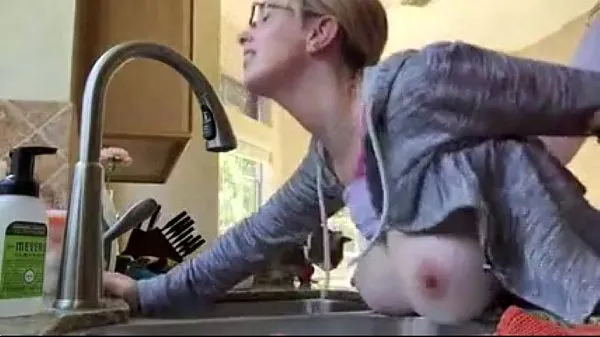 XXX they fuck in the kitchen while their play mega Videos