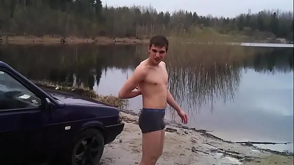 XXX Russian amateur: skinny dipping mega Videos