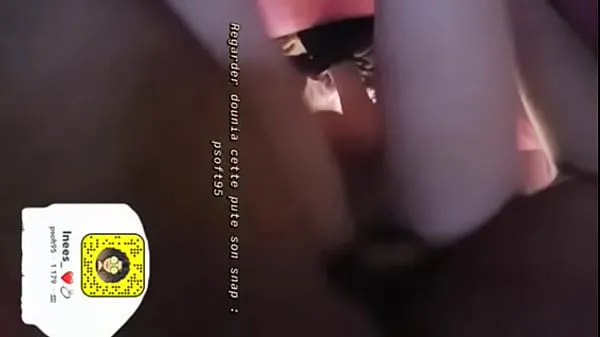 XXX Dounia beurette deep throat, anal gangbang handjob is filmed live on snap: Psoft95 میگا ویڈیوز