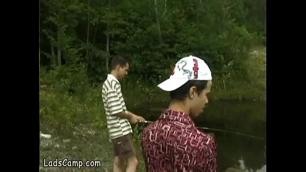 XXX Unlucky young fishermen filmed fucking in forest mega Videos
