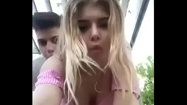 XXX Russian Couple Teasing On The Periscope مقاطع فيديو ضخمة