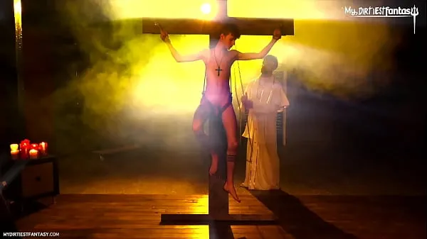 XXX Hot Christian Twink gets his sins forgiven after dominant holy father fucks him bareback mega Videos