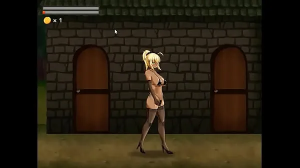 XXX Hot blonde en bikini ayant des relations sexuelles avec des hommes dans un village d'Elven g service action hentai ryona jeu nouvelle vidéo de gameplay méga vidéos