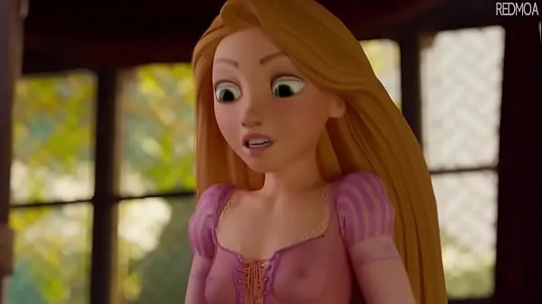 XXX Rapunzel Sucks Cock For First Time (Animation Video besar