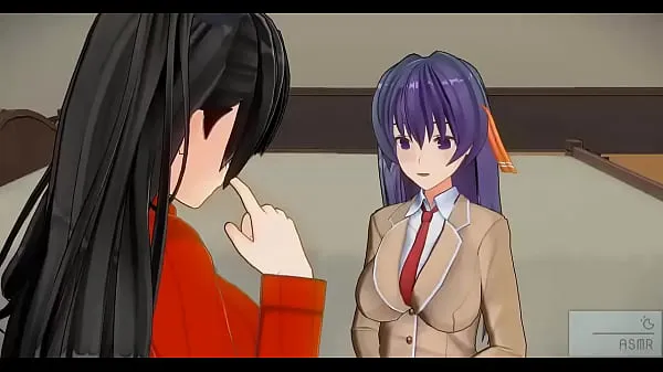 L'anime hentai di Yuri Rin e Sakura che flirtano con le lesbiche baciano gli auricolari ASMR consigliati