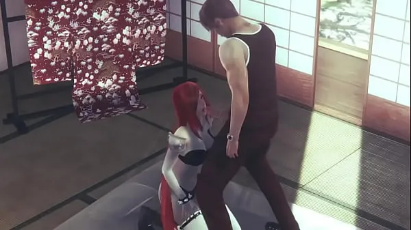 XXX Katarina lol cosplay hentai having sex with a man in gameplay megavideo's